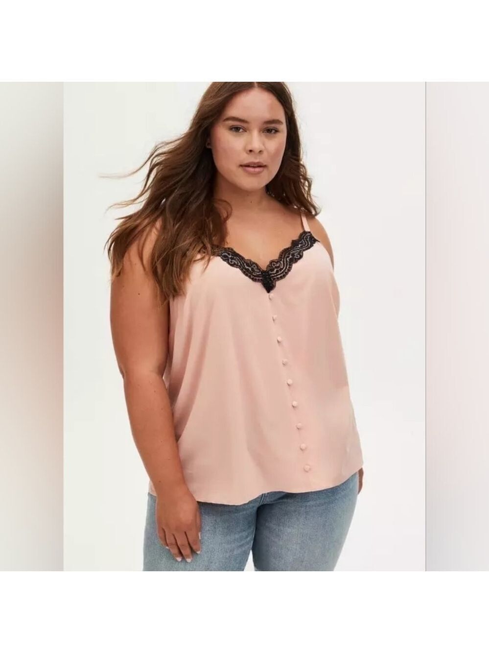 2X • Torrid • Chablis Lace Trim Cami